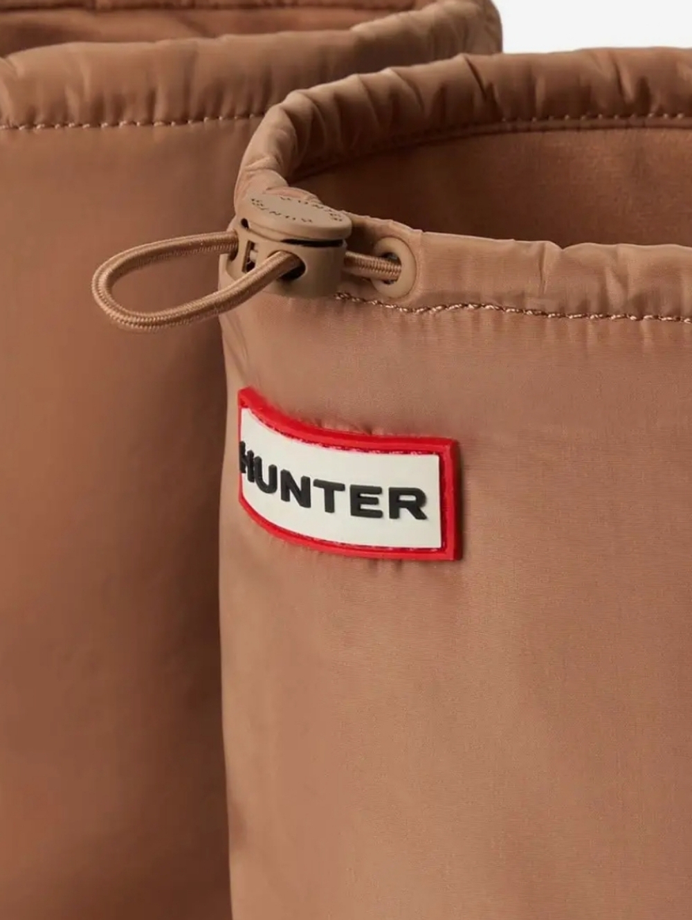 Hunter Wendy Tall Waterproof Rain Boots- Light Natural - Picture 4 of 12